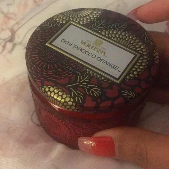 Voluspa Accessories Voluspa Goji And Tarocco Orange Glass Jar